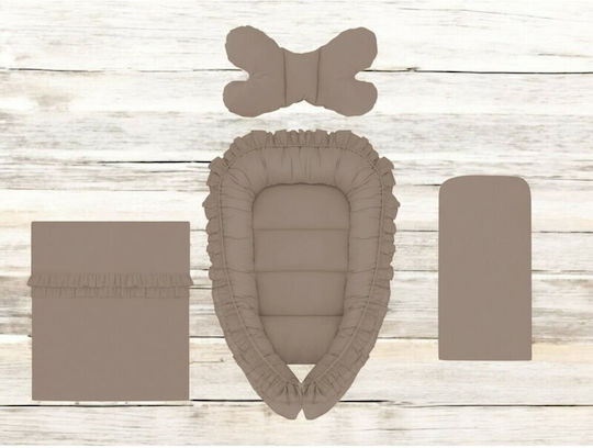 MimiNu Baby Nest Pillow Mocha 55x75cm