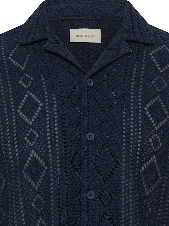 Short Sleeve Shirt Regular Fit Dark Blue