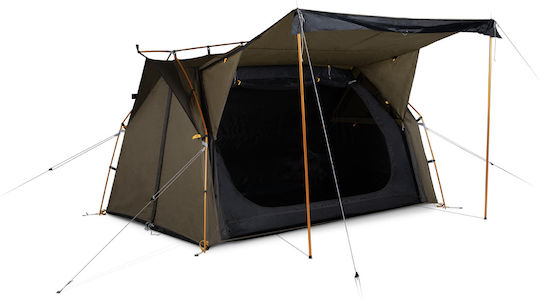 Kampa Stargazer Сцена Къмпинг Сива с Двойно Платно за 3 Души 230x230x150см 9120002489