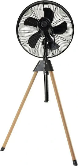 Jocca Tripod Fan Pedestal 50W Diameter 40cm Black