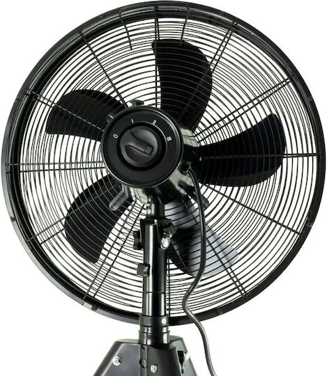 Jocca Tripod Fan Pedestal 50W Diameter 40cm Black