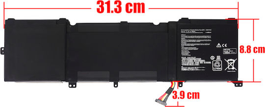 11.4v Съвместима Батерия за Asus Zenbook Asus Zenbook Pro N501l Ux501v Ux501vw N501vw G501vw с 8200mAh