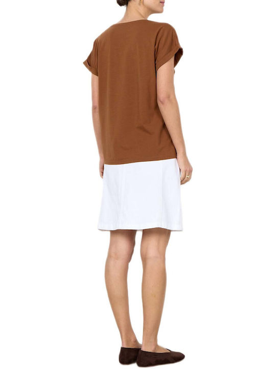 Women's T-shirt Brown