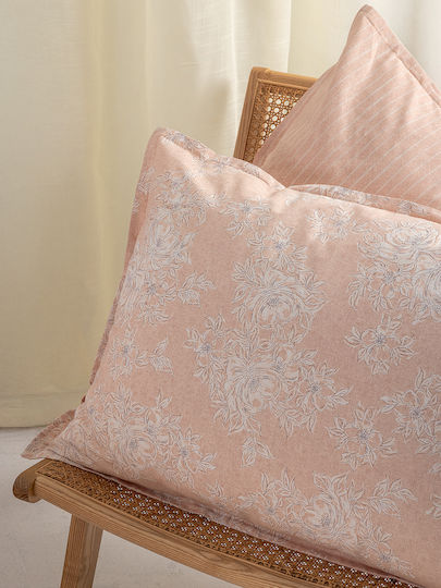 Palamaiki Ste103 Σετ Σεντόνια Μονά 170x260εκ. Coral (3τμχ)
