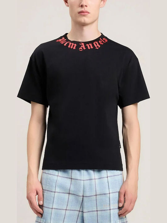 T-shirt Black Red PMAA109S26JER008-1025