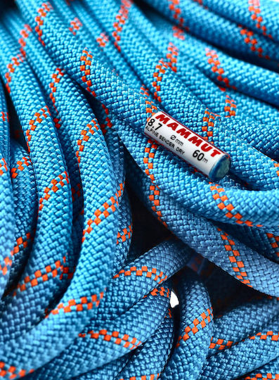 Mammut Kletterseil 435042 Dynamisches Kletterseil mit Länge 60m Blau