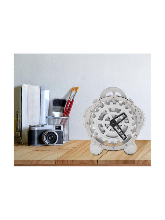 Desktop Clock Made of Metal
