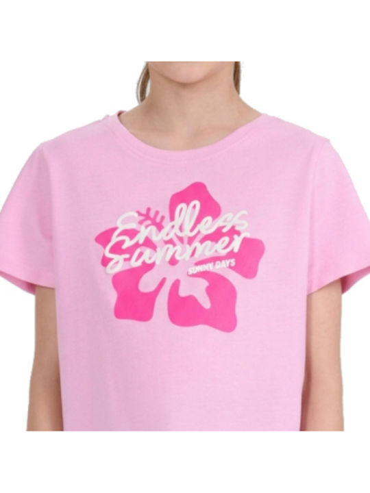 4F Tricou Roz Pentru Copii