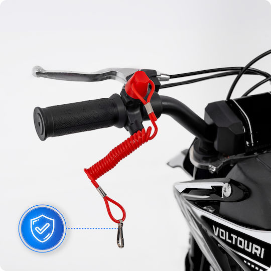 Thunder Motocicletă Neagră