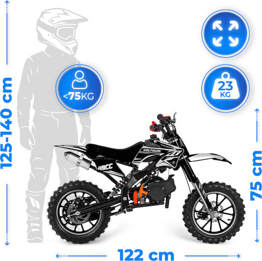 Thunder Motocicletă Neagră
