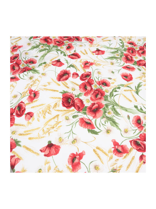 Dimeco Tablecloth Carmen Silver 140x220cm