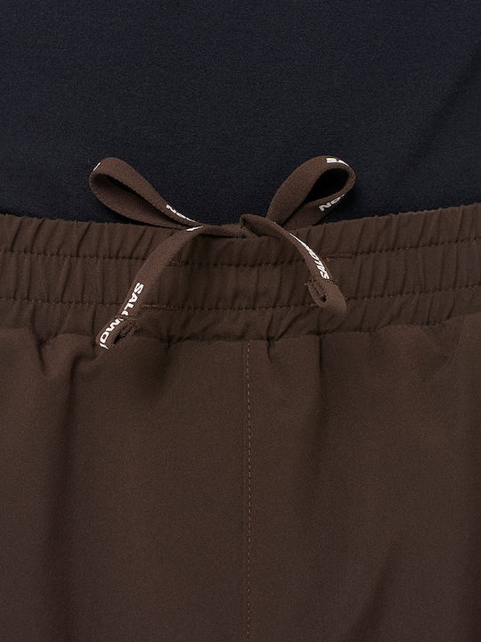 Shakeout Core 2 in 1 Sports Men's Bermuda Brown