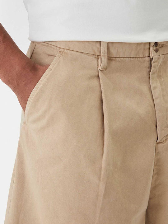 Ανδρική Βερμούδα Τζιν Beige