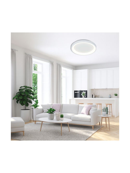 Deckenleuchte montieren Alexa-c Led 60w Cct 3290lm 230v Dim Breite / Durchmesser Φ40 Weiß 5251 Deckenleuchte montieren Alexa-c Led 60w Cct 3290lm 230v Dim Breite / Durchmesser Φ40 Weiß 5251