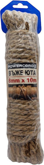 Jute Seil Ø8mm Bündel 10m