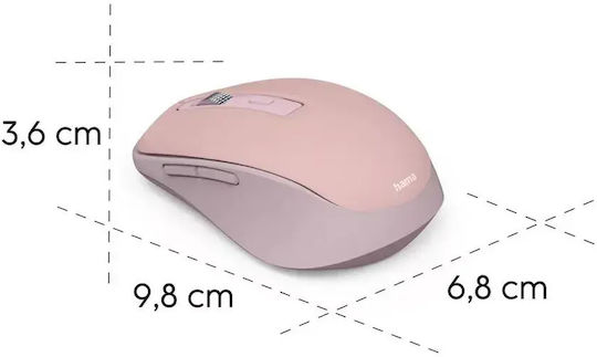 HAMA WM-450 Mouse Wireless Bluetooth Roz
