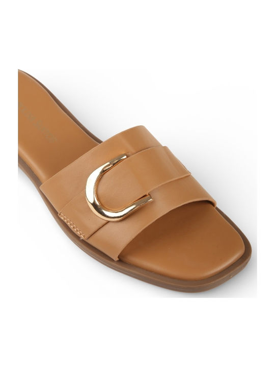 Women's Flat Sandals Brown