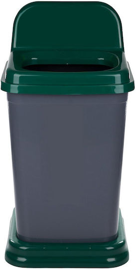 Recycling Bin Plastic Green 50l
