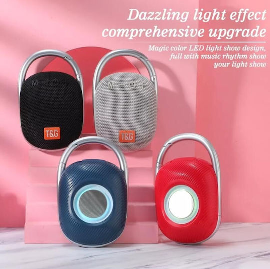 T&G Ηχείο Bluetooth 5W με Διάρκεια Μπαταρίας έως 1.5 ώρες Κόκκινο TG321
