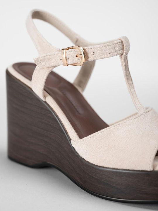 Summer Women's Platforms Beige