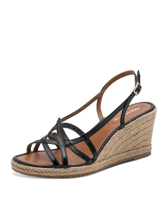 Fabric Women's Espadrilles In Black Colour