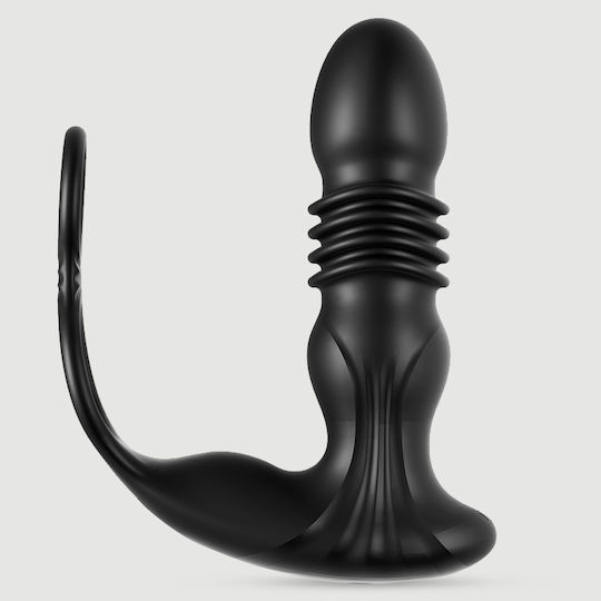 Vibrator Anal Cu Funcție Fără Fir Negru
