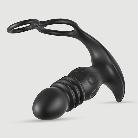 Analvibrator mit kabelloser Funktion Schwarz