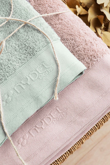 Nydel Paris 21 X 15 Cm Organic Bath Glove Extra Soft Thick Organic Cotton 700 G/m² Mint
