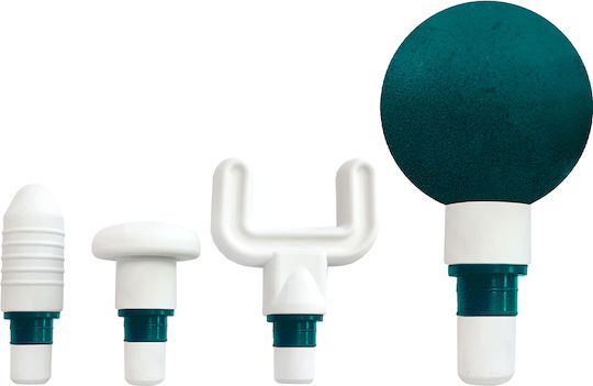Jocca Massage Gun for Neck Head Waist Back Legs Body and Hands with Vibration White