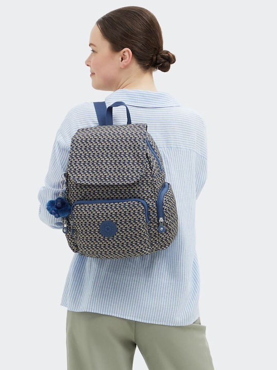 Kipling City Zip S Blue