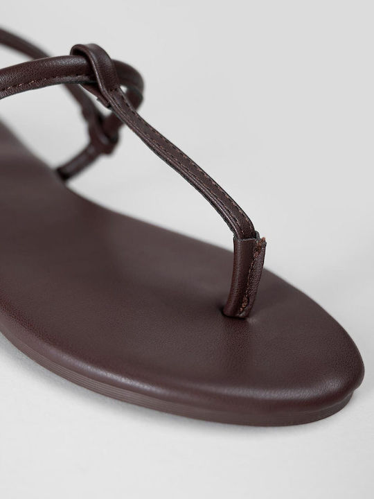 Women's Flat Sandals Brown