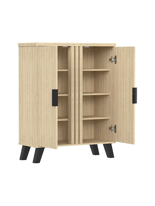 Ξύλινη Παπουτσοθήκη Shoby 70.5x30x91cm