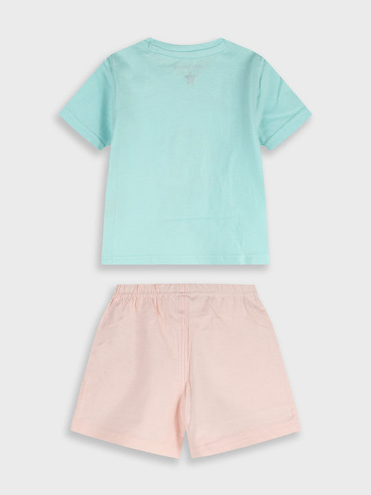 Energiers Kinder-Nachtwäsche Sommer Hellblau/Rosa Energiers Kinder-Nachtwäsche Sommer Hellblau/Rosa