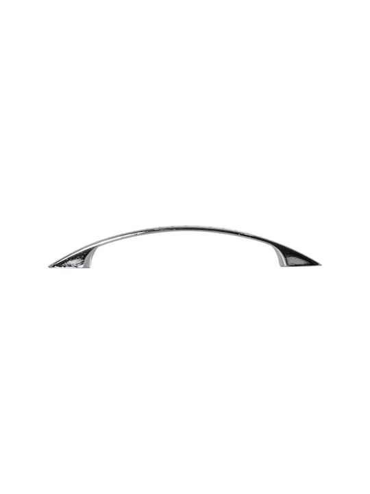 X-IT Λαβή Επίπλου από Μέταλλο Chrome με Απόσταση Κέντρων 96mm