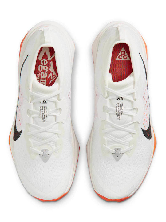 ACG Zegama Men's Trail Running Sport Shoes Summit White Phantom Safety Orange Black