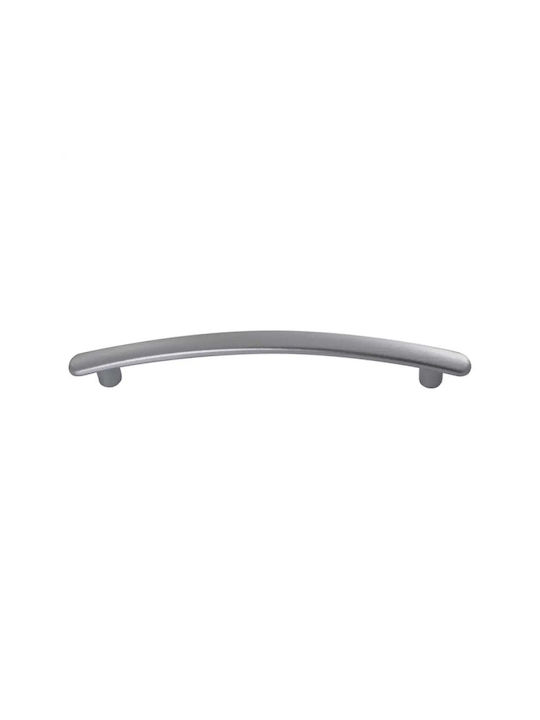X-IT Λαβή Επίπλου από Μέταλλο Chrome Matte με Απόσταση Κέντρων 96mm