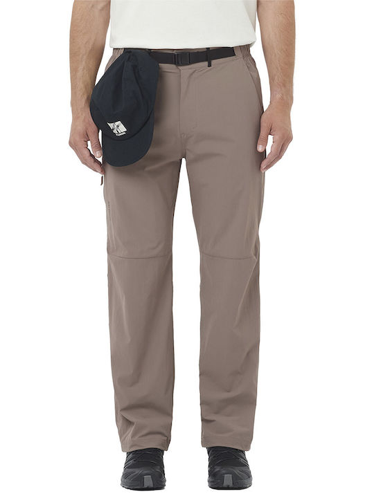 Salomon Wayfarer Men's Long Hiking Trousers Brown