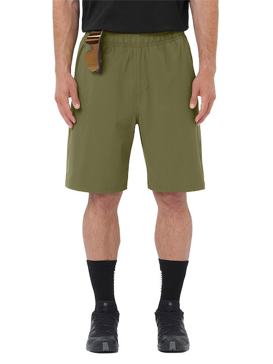 Salomon Wayfarer Wayfarer Men's Short Hiking Pant Khaki