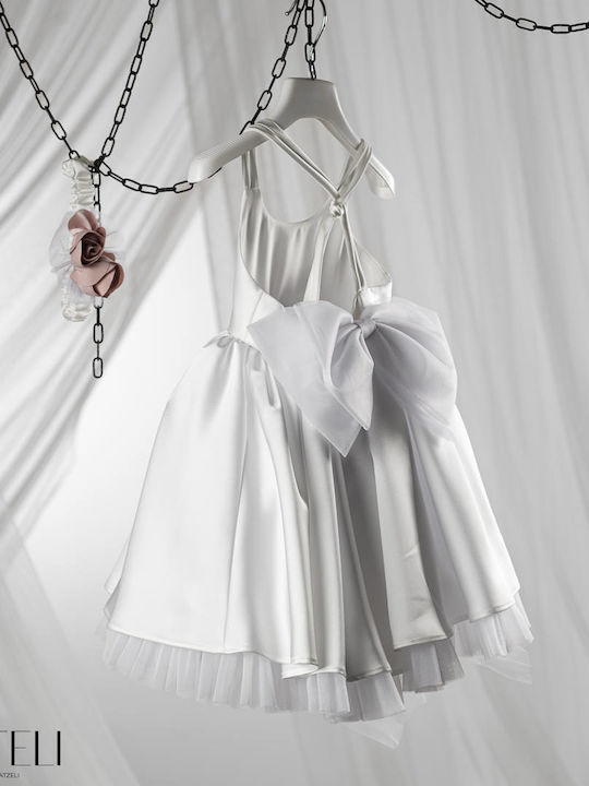 Vinteli White Baptism Dress