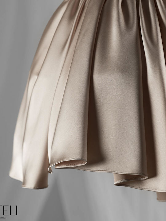 Vinteli Beige Baptism Dress