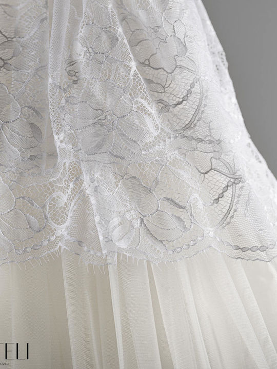 Vinteli White Baptism Dress