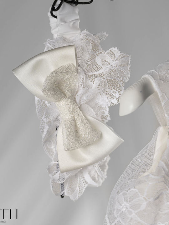 Vinteli White Baptism Dress