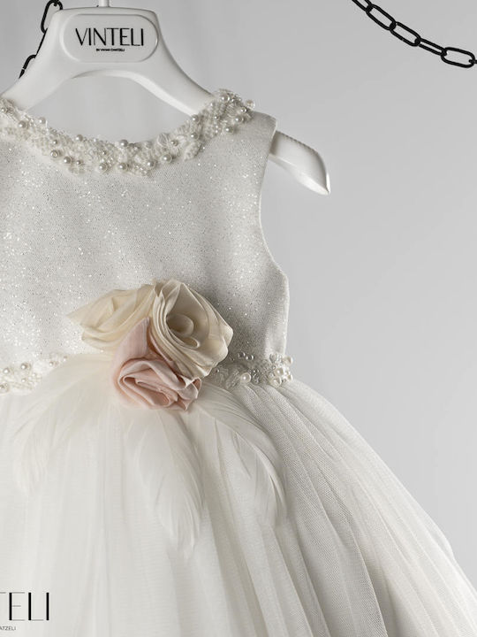 Vinteli Weißes Taufkleid