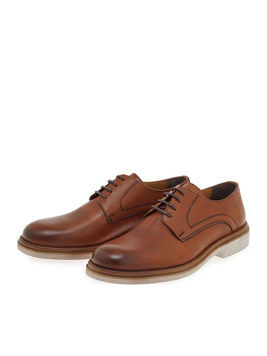 Leather Men's Dress Shoes Tabac Brown