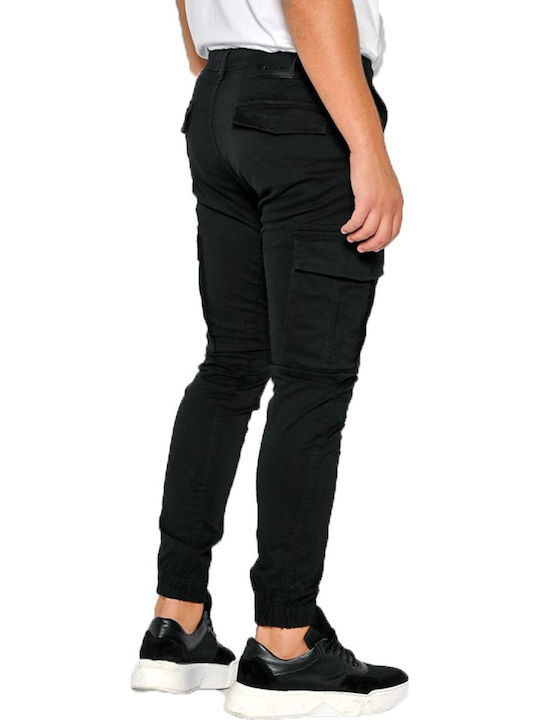Παντελόνι Cargo σε Slim Εφαρμογή Black