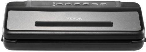 Vevor 7-в-1 Вакуумна Машина За Запечатване Компактна Автоматична За Храни 120w Торбички и Ролка