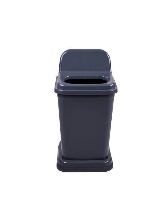 Klikareto Plastic Recycling Bin Gray 50lt