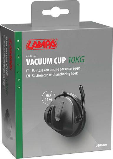 Lampa Suction Hook Hanging Hook Vacuum Cup Maximum Load 10 Kg Diameter 100 Mm 1 Pc L2016.7 Lampa L2016.7