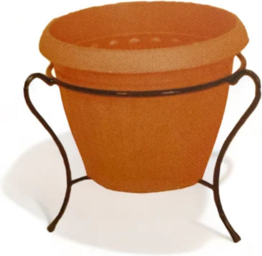 Floor Plant Stand Φ27 Black Heavy Duty Βν270