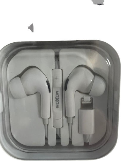 Moxom MX-EP101 In-ear Handsfree Ακουστικά με Βύσμα Lightning